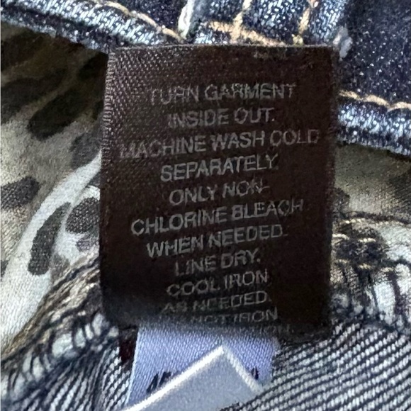 White House Black Market Indigo Wide Leg Jeans - Picture 13 of 13